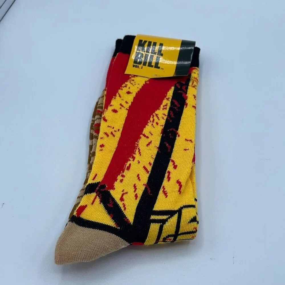 NWT K ill Bill Vol 1. 2016 LootCrate exclusive socks